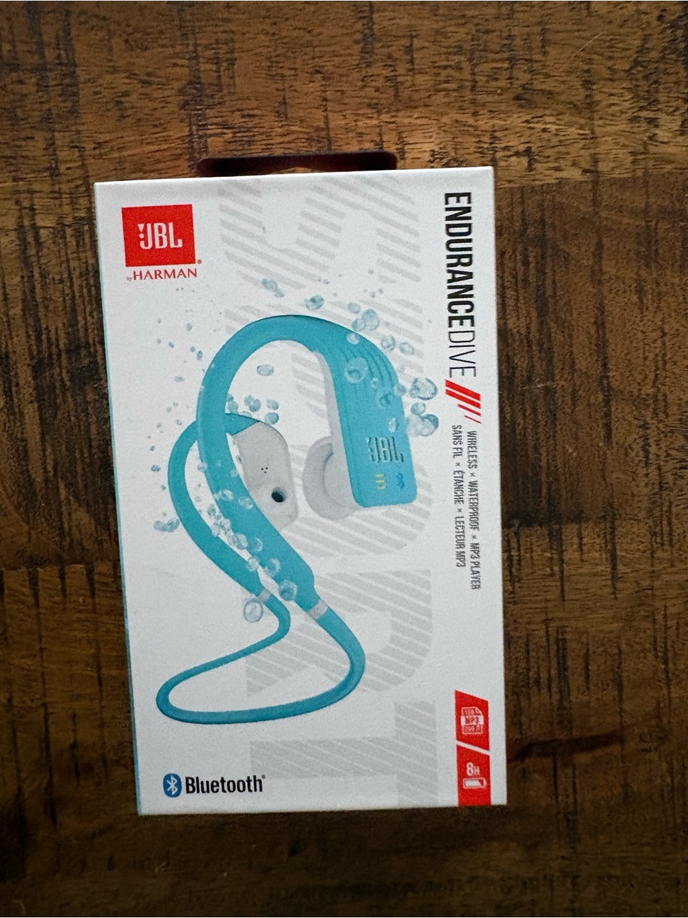 Brand new JBL Endurance Dive Waterproof Earbuds - Teal